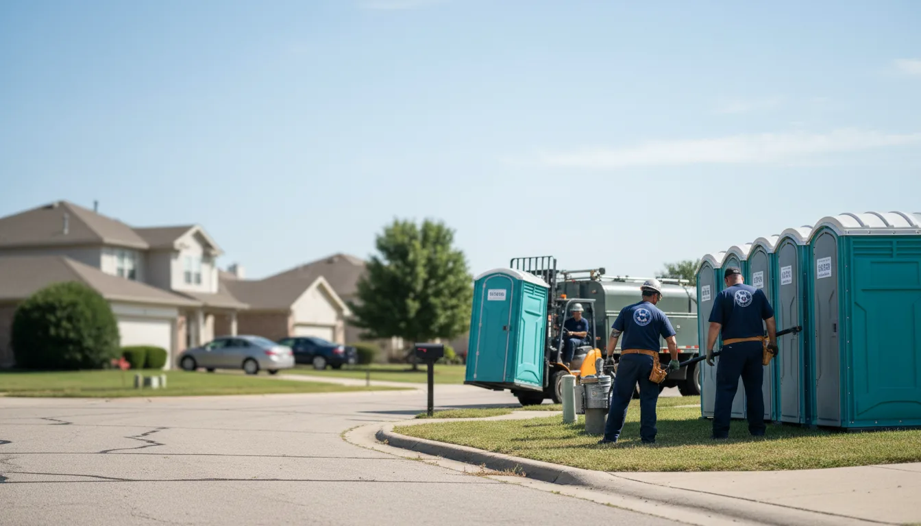 Porta Potty Rental in Burton, OH near me